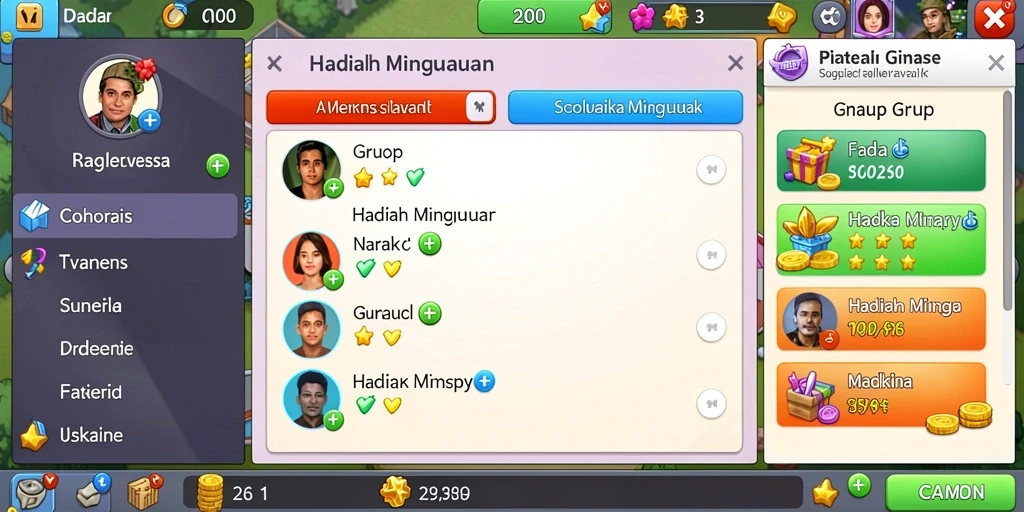 Mode permainan yang beragam dan menantang.