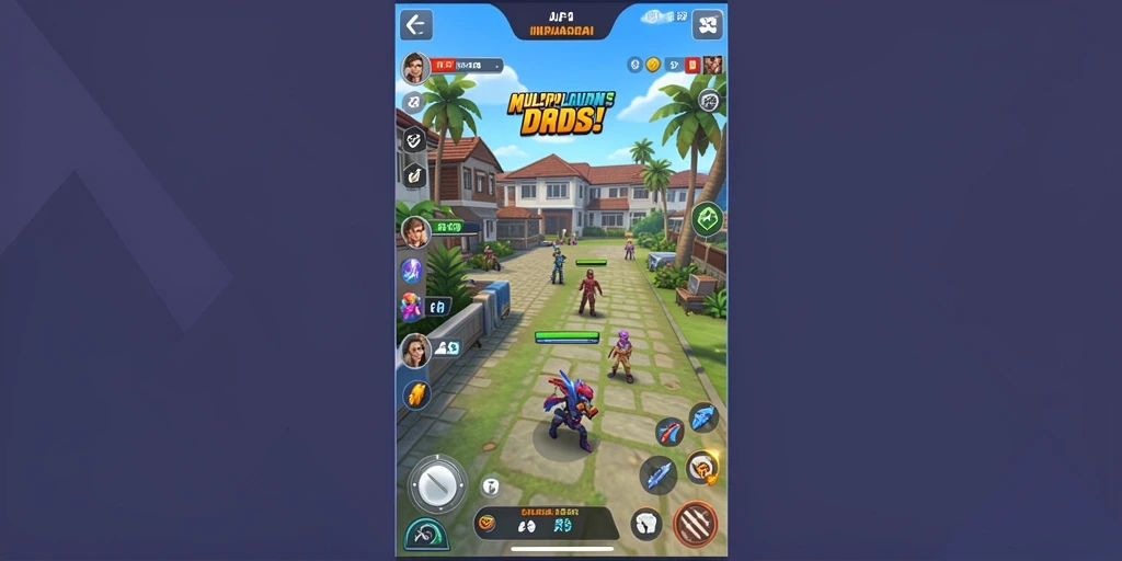 Mode multiplayer yang seru dan kompetitif.