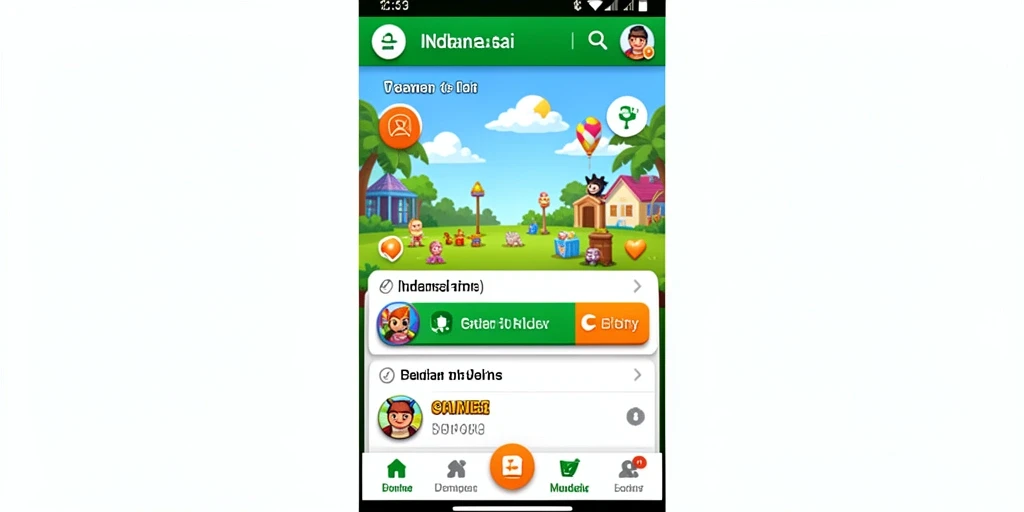 Fitur sosial untuk berkompetisi dengan teman-teman.