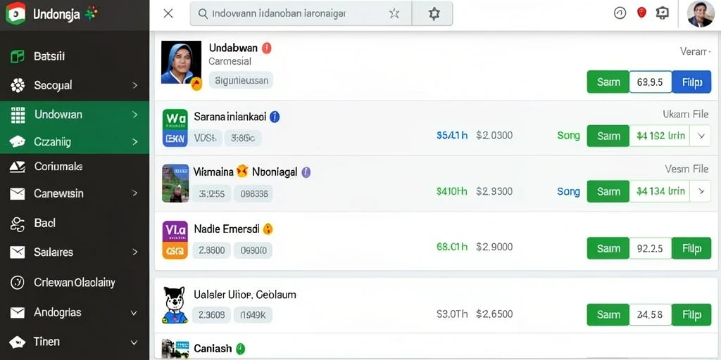 Mode permainan kompetisi yang seru dan menantang.