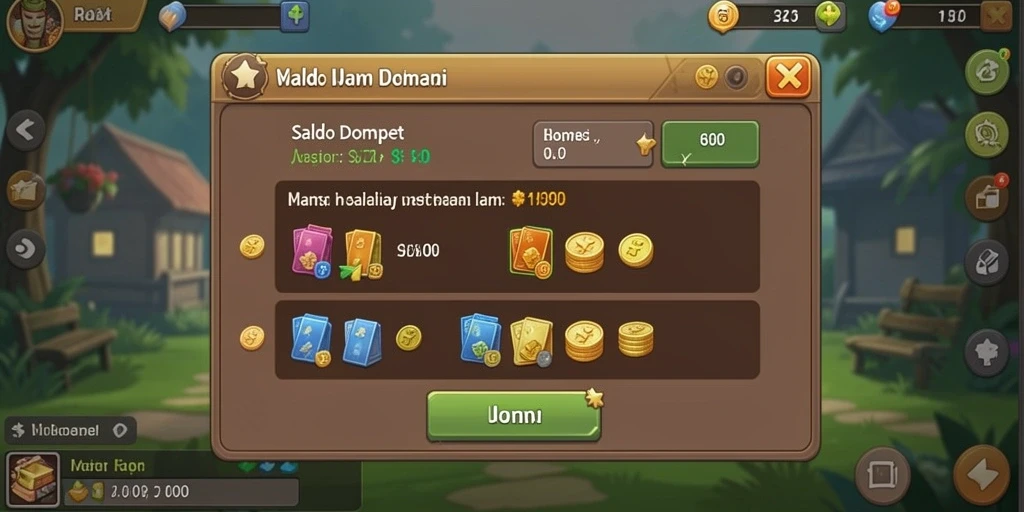 Screenshot dari mode multiplayer yang sedang berlangsung.