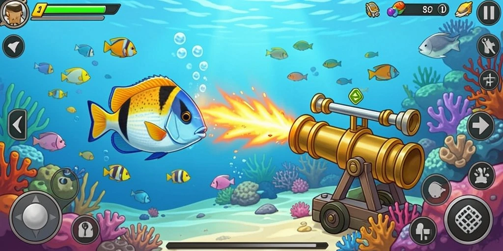 Gameplay yang seru dan penuh tantangan.