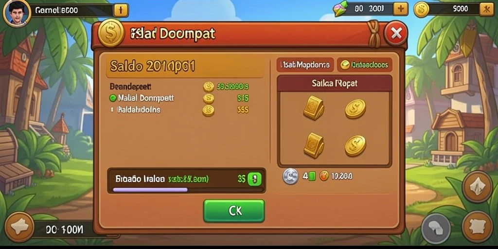 Halaman promosi dengan bonus menarik untuk pemain.