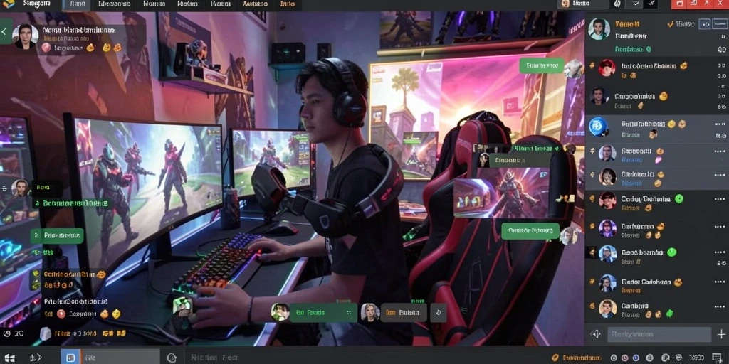 Tangkapan layar menampilkan event multiplayer yang seru.