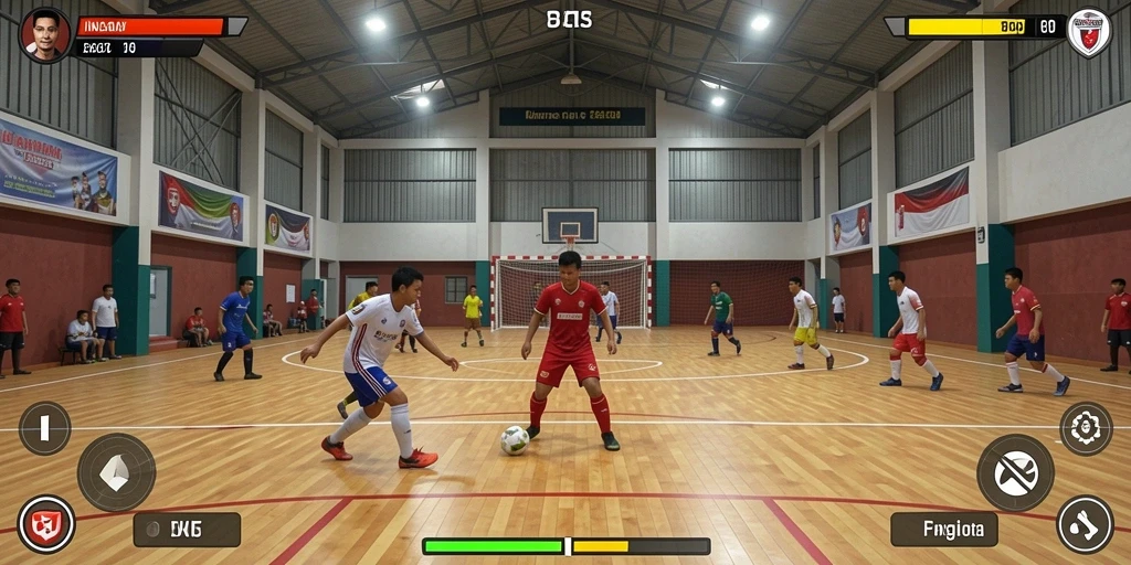Grafis yang memukau dan efek suara yang menggugah.