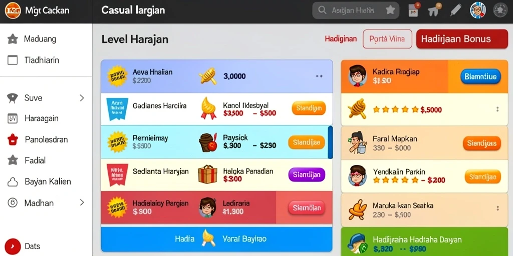 Fitur bonus putaran gratis yang menarik.