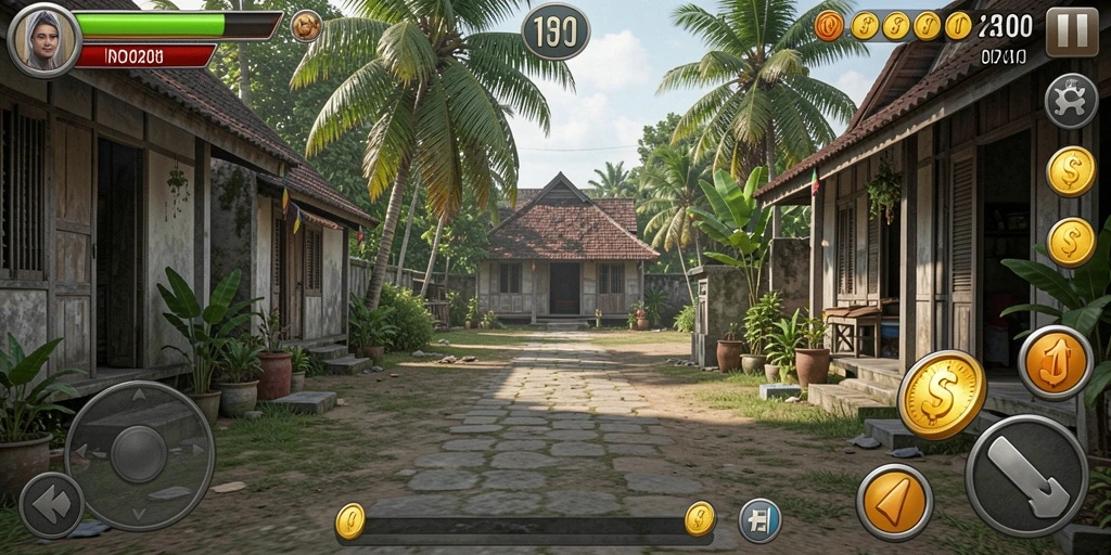 Momen seru saat bermain dalam mode multiplayer.