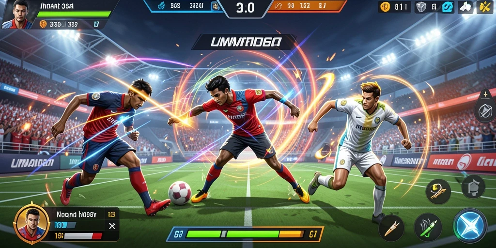 Tangkapan layar memperlihatkan mode multiplayer penuh aksi.